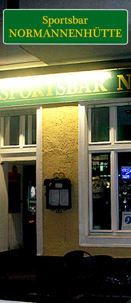 Willkommen im Platzmangel, der Raucherkneipe Berlin Normannenhütte - der Platz zum Abhängen